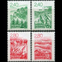 FRANCE 1995 - Scott# 2479-82 Scenes Set of 4 NH