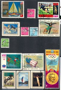 Cinderalla's #2 Olympics Stamps  (15)