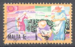 Malta ~ #593 ~ Growing Cotton ~ Used