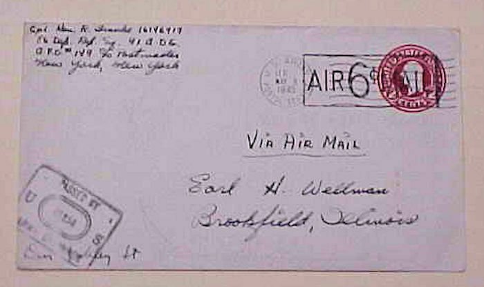 LUXEMBOURG  USAPO 149 MAY 1945 WITH LETTER