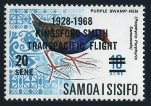 Samoa 294, MNH. Mi 177. 1928-1968, Kingsford-Smith Trans Pacific Flight. Bird.