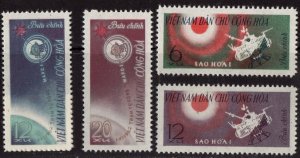 Thematic stamps NORTH VIETNAM 1963 MARS 1  N260/3 mint