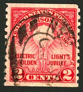U.S. #656 USED