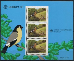 1986 Portugal-Acores 376/B7 Europa Cept / Birds 10,00 €