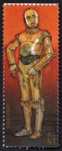 SC#4143g 41¢ Star Wars: C-3PO (2007) SA*