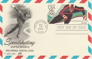 Scott# UXC21 US Postal Card FDC Artcraft