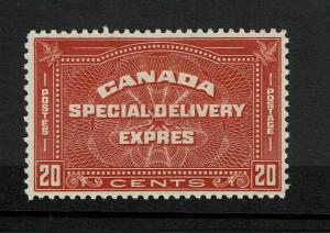 Canada SC# E5, Mint Hinged, Small Hinge Remnant - S8497