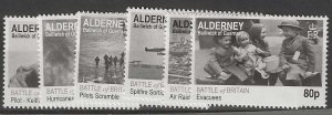 Alderney, MNH, Sc#369-374