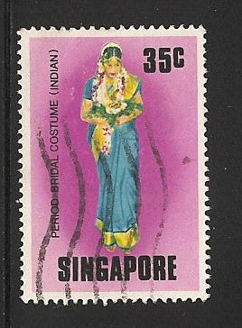 Singapore Used Scott cat.# 258