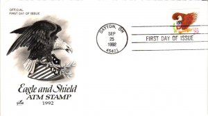 #2597 Eagle and Shield – Artcraft Cachet