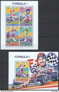 2017 Sierra Leone Formula 1 Champions Lewis Hamilton #8995-8+Bl1328 ** Fd0142