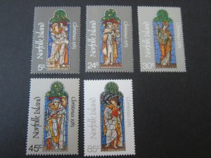 Norfolk Island 1983 Sc 314-8 Christmas Religion set MNH