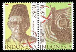 Indonesia #2291  MNH - Famous Men Natsir and Sutomo (2011)