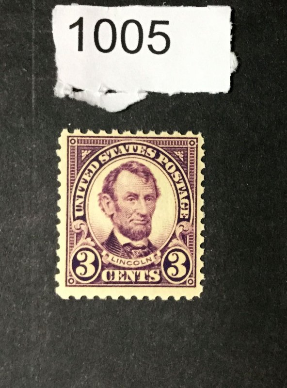 MOMEN: US STAMPS   #555 MINT OG NH  LOT #1005