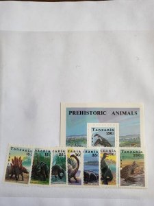 Stamps Tanzania Scott #759-65 nh