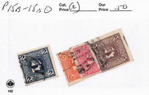 AUSTRIA  P15B-18B  USED