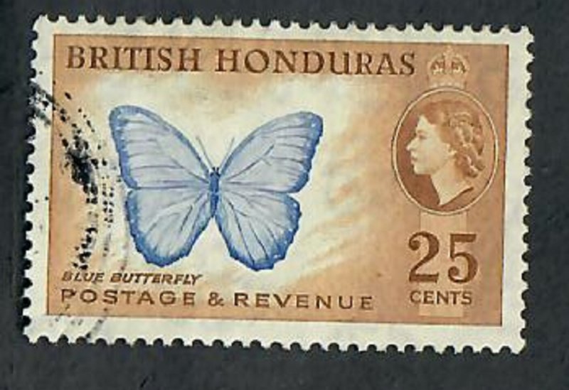 British Honduras #151 used single