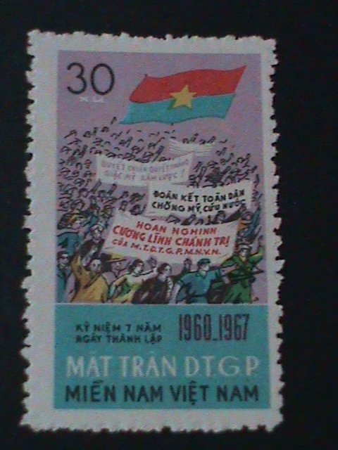 ​VIETNAM-1967-SC# 12//14 VIET CONG SOLIDERS ATOP AT U.S. TANK-MNH VF LAST ONE