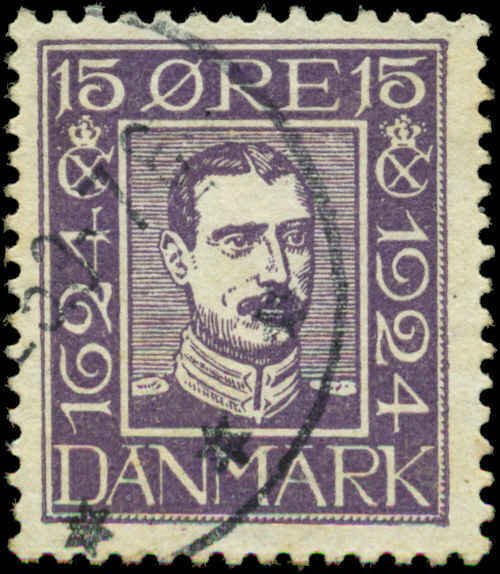 Denmark Scott #168 Used