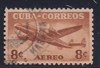 Cuba Sc. #C75 Airmail Used L10