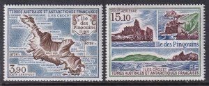 French Southern and Antarctic Territories C100-C101 MNH VF