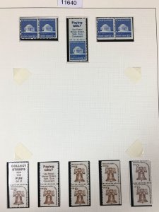 MOMEN: US STAMPS  MINT OG NH COLLECTION  LOT #11640