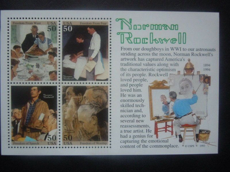 #2433 2438 2840 Souvenir Sheets  MNH OG VF SCV $23.00