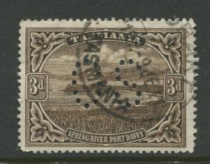 Tasmnia  #90  FU  1899 Single 3d Stamp