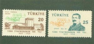 TURKEY 1434-5 MH BIN $1.00