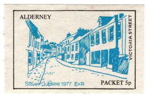 (I.B) Alderney Cinderella : Local Post 5p 