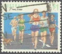 AUSTRALIA 1118 USED 1989 $1 RUNNING