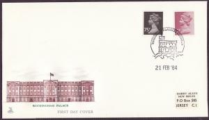 Great Britain #MH162 cacheted FDC