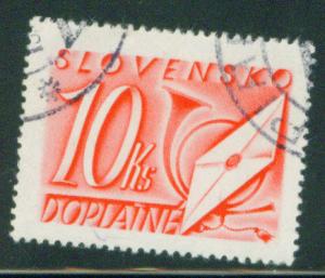 Slovakia Slovenska Scott J38 postage due CV$2.75