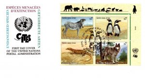 United Nations Vienna, Animals, Birds, Worldwide First Day Cover