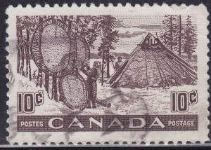 Canada 301 Drying Animal Hides 1950