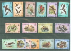 Kiribati #384-399  Single (Complete Set)