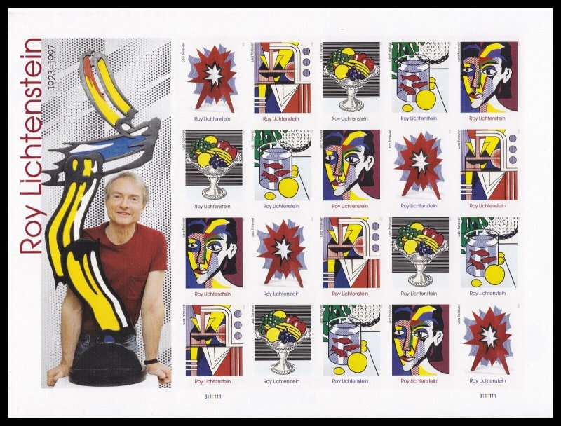 Roy Lichtenstein Stamps