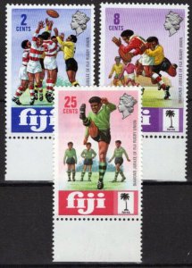 ZAYIX Fiji 330-332 MNH Fiji Rugby Sports Athletes Games 051023SM15