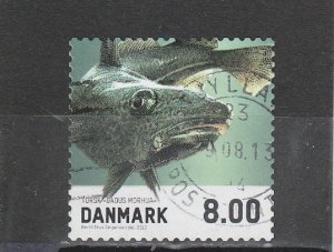 Denmark  Scott#  1630  Used  (2013 Atlantic Cod)