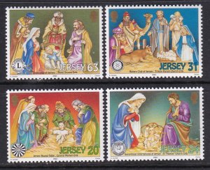 Jersey 879-882 Christmas MNH VF