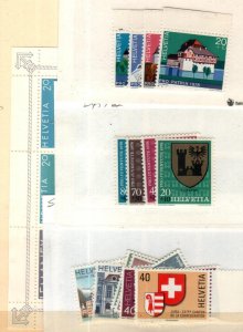 Switzerland Scott 652-666, B455-62 Mint NH (1978 Year Set) [TK21]