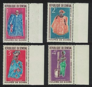 Senegal Goree Puppets 4v Margins 1966 MNH SG#315-318