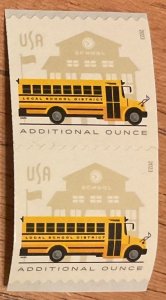US MNH #5741 Coil Pair School Bus (.24) SCV $1.00