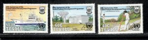 TUVALU SC# 555-57 FVF/MNH