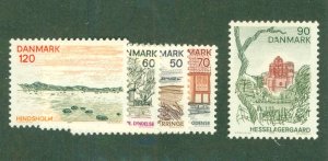 DENMARK 553-57 NH BIN $2.00