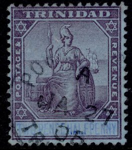 TRINIDAD EDVII SG129, 2½d purple & blue/blue, FINE USED. CDS