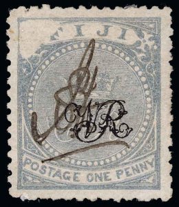 Fiji Scott 33 Variety 1 Gibbons 28c Used Stamp