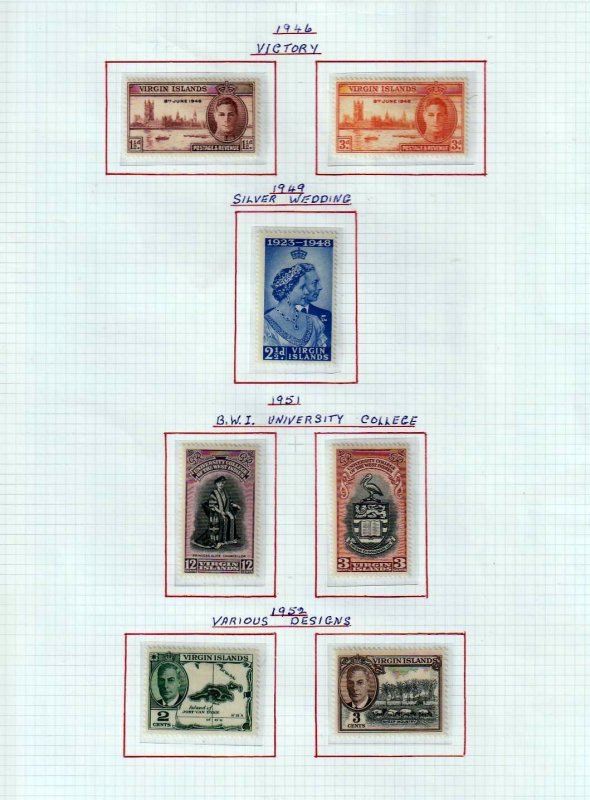 Somaliland Virgin Islands Dominica GV/GVI M&U Collection(Aprx 80+Items) Goy 654 