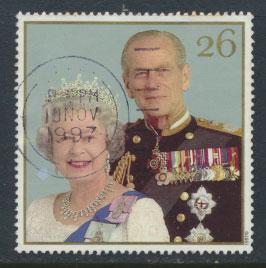 Great Britain SG 2012 Used    - Royal Golden Wedding