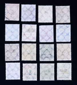 Germany Older Inflation Issues - 16 Stamps, Mint & Used